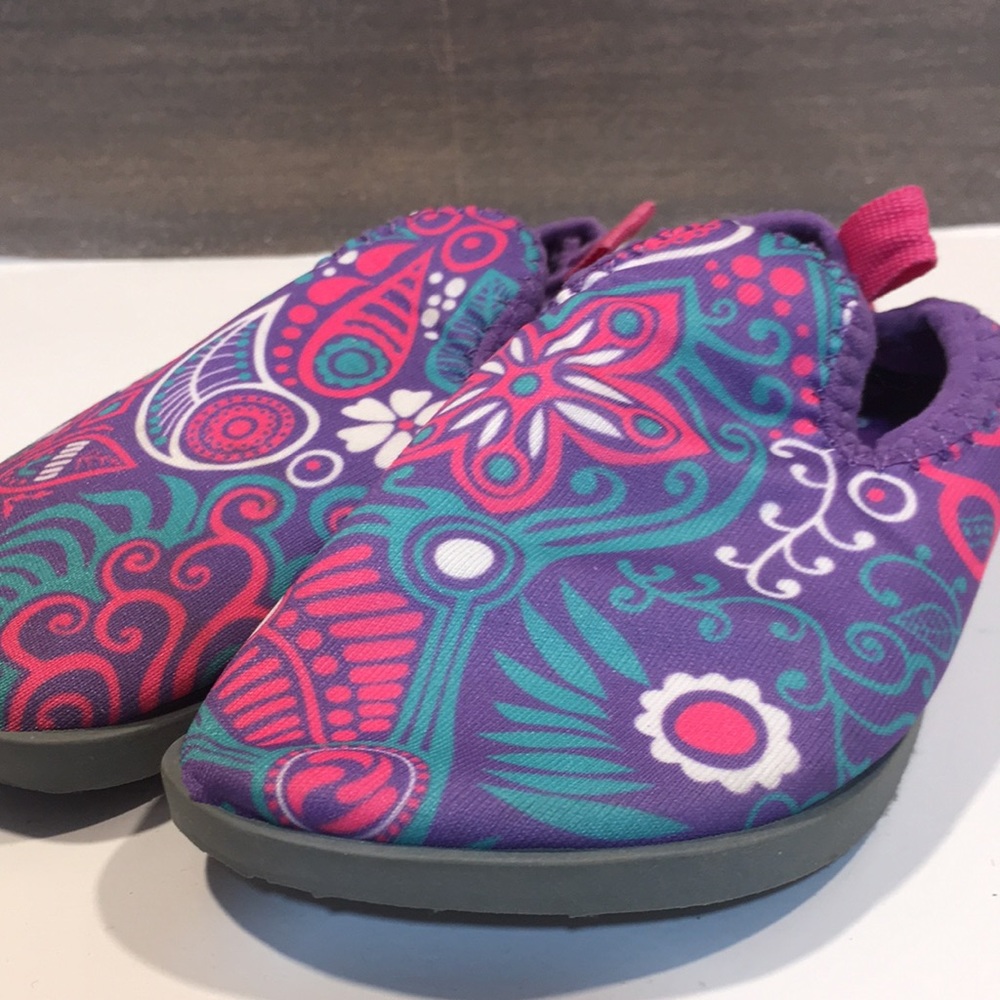 SunSmart Aqua Water Shoes Little Girl Size Sm 5-6 - Picture 1 of 6